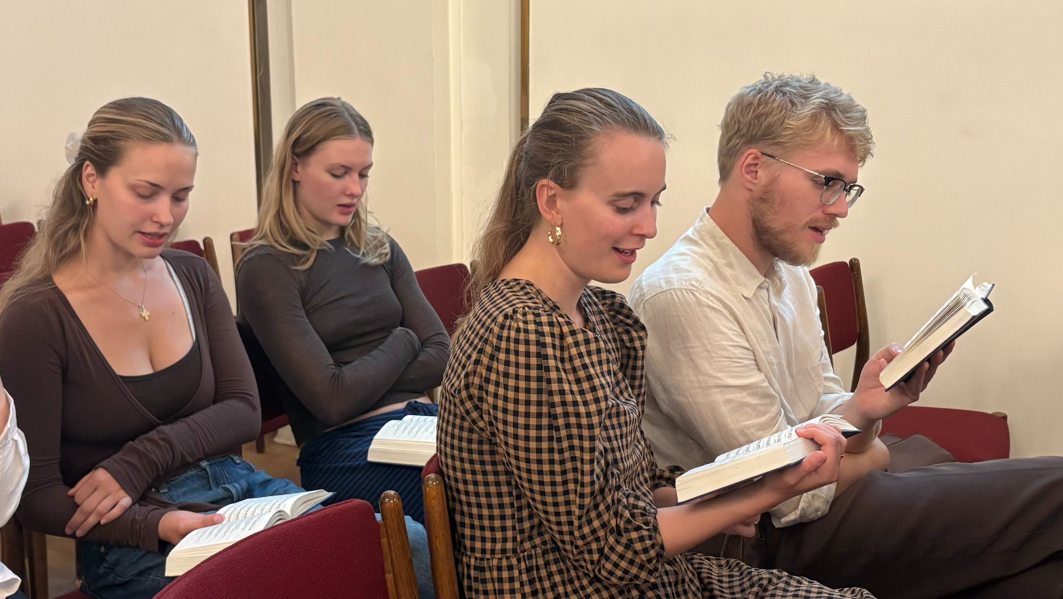 Familien fra Danmark, Canada og USA mødes i sømandskirken